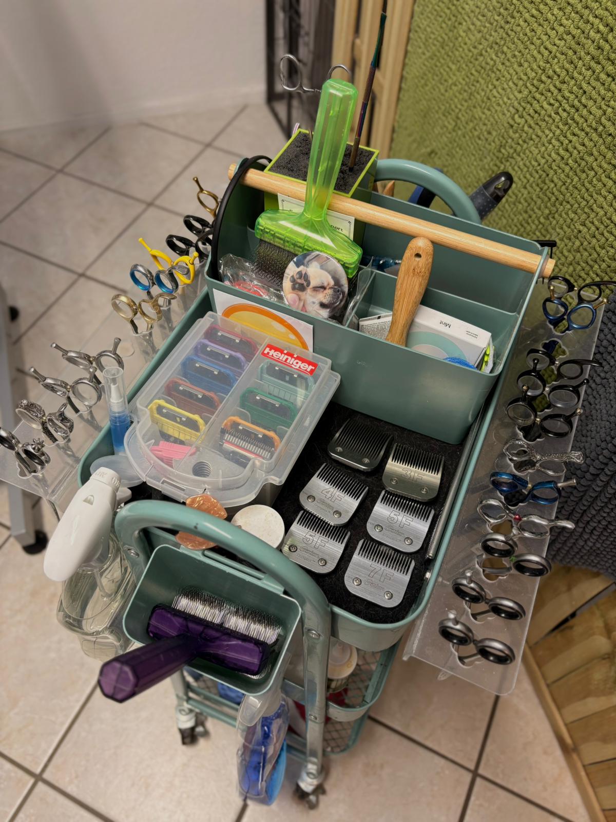 Waschplatz im Hundesalon